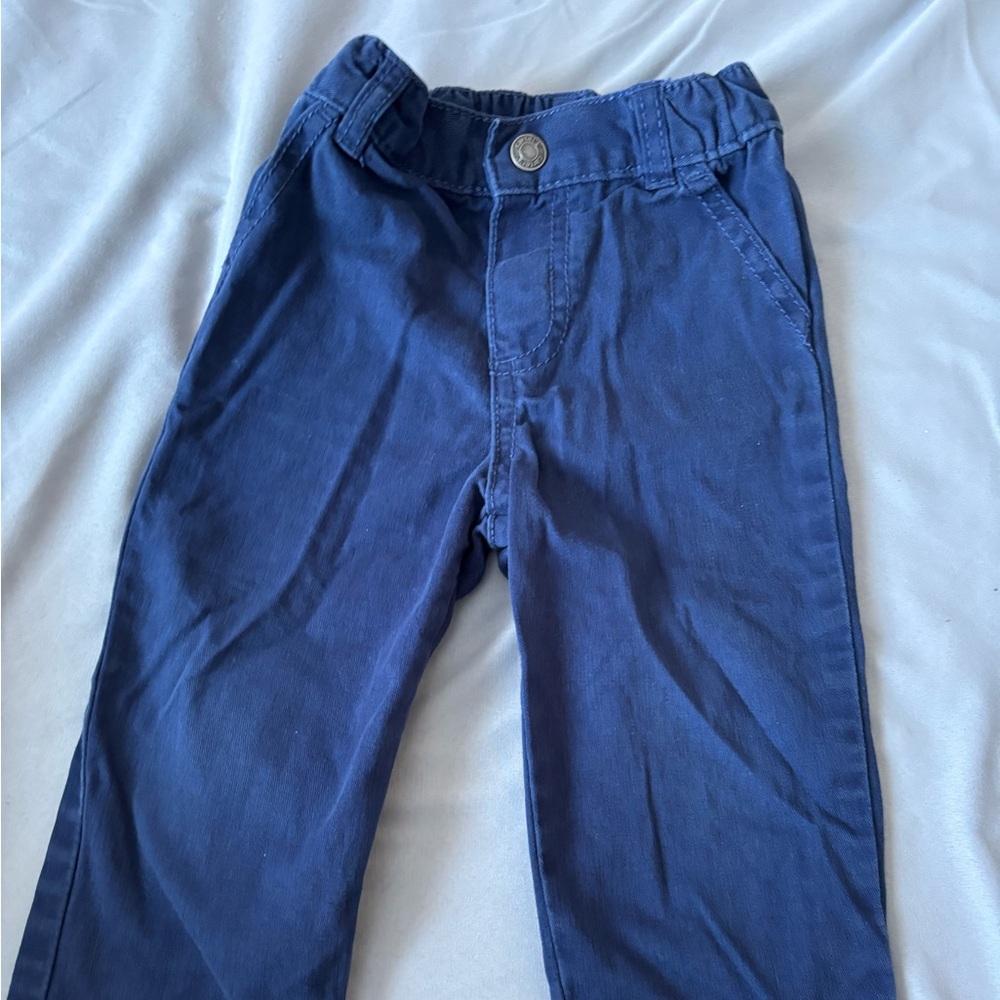 Carter's Navy Elastic Waist Pants